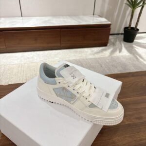 Off-White 3.0 Off Court Sneakers - White/Baby blue