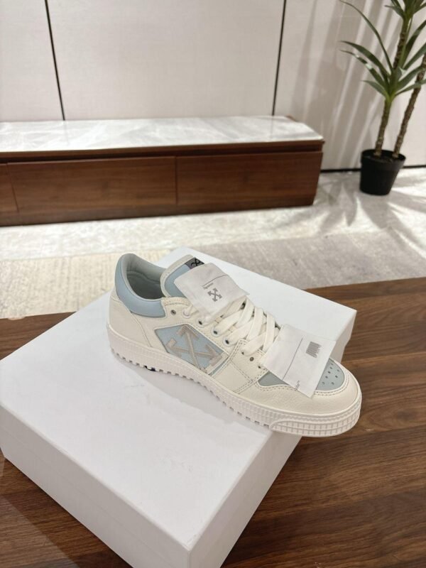 Off-White 3.0 Off Court Sneakers - White/Baby blue - Slika 5