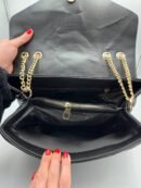 Saint Laurent Loulou Logo Plaque Medium Shoulder Bag