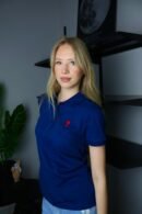 Ami majica / Dark Blue / Red Logo