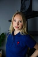 Ami majica / Dark Blue / Red Logo