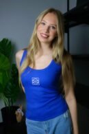 Loewe majica bez rukava / Blue