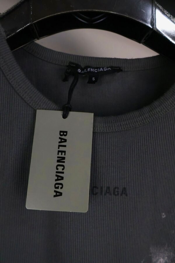 Balenciaga majica bez rukava / Gray / White Spots - Slika 5