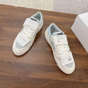 Off-White 3.0 Off Court Sneakers - White/Baby blue