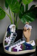 Golden Goose Rainbow Blue / White Star