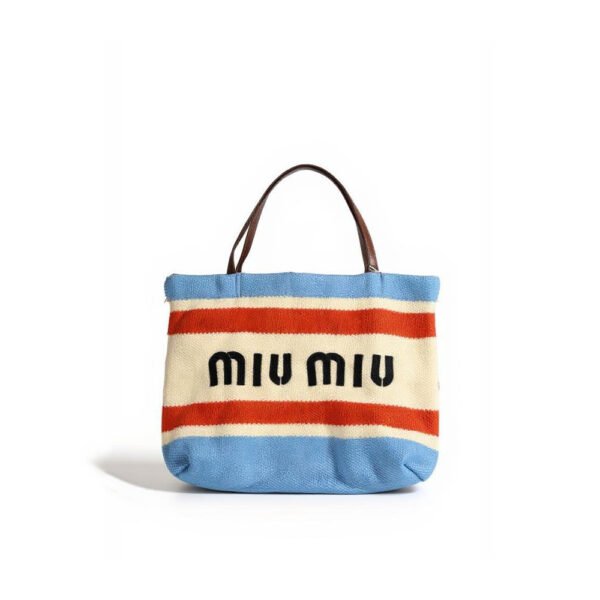 MIU MIU Vunena višebojna torba