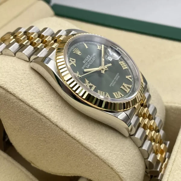 Rolex Datejust 31 Green jubile