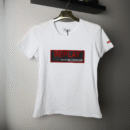 Replay majica / White / Red and black logo