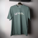 Majica Off-White kratki rukav olive green