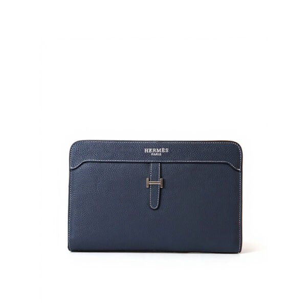 Hermes men's pouch bag, luxurious leather