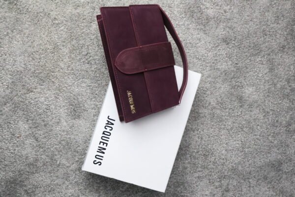 Jacquemus suede Class all-in-one shoulder crossbody bag red - Slika 3