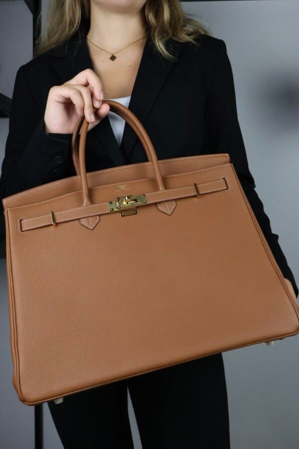 Hermes Birkin 25 Gold Camel - Slika 5