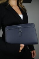 Hermes men's pouch bag, luxurious leather