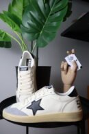 Golden Goose White/ Black Star/ Grey