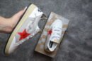 Golden Goose Red Star / White / Gold back