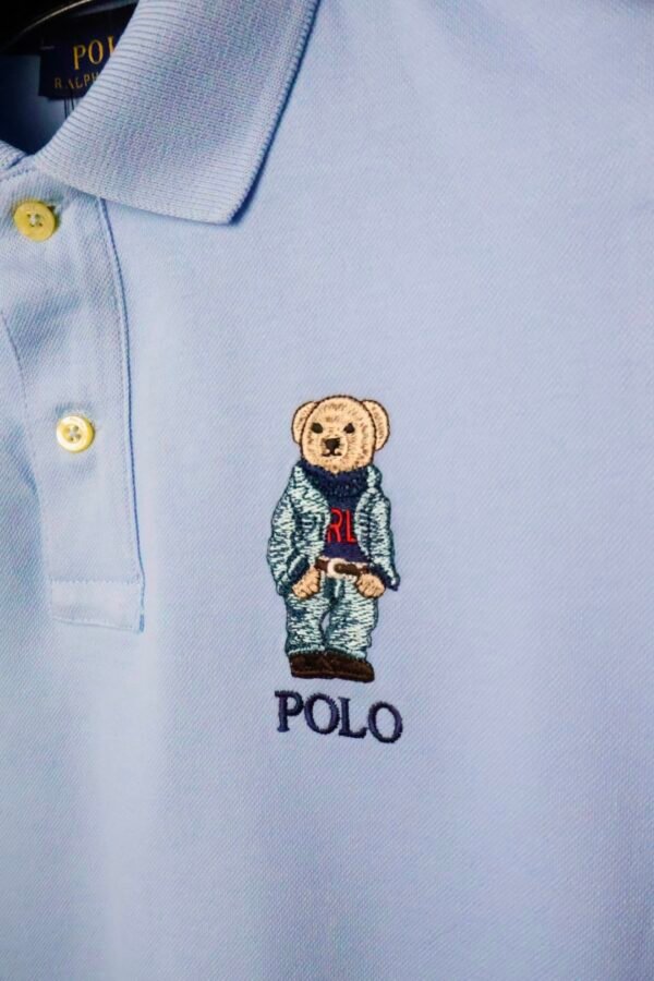 Ralph Lauren majica / Light blue / polo bear - Slika 4