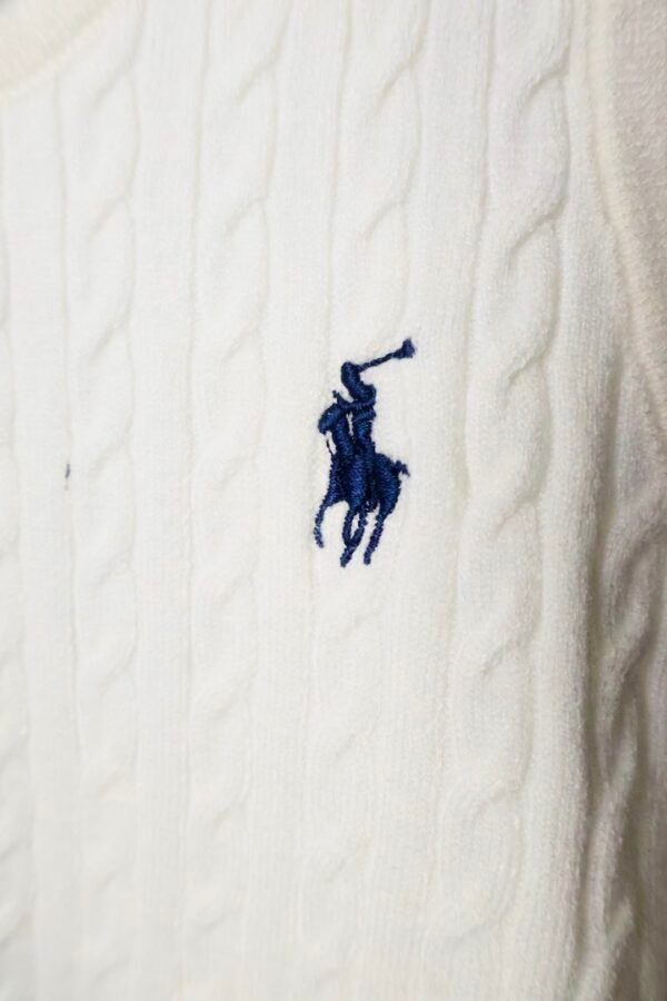 Ralph Lauren majica / white / collar / woolen - Slika 3