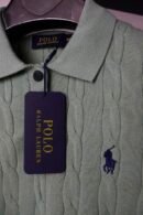 Ralph Lauren majica / light grey / collar / woolen