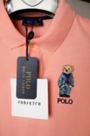 Ralph Lauren majica / light pink / collar / polo bear