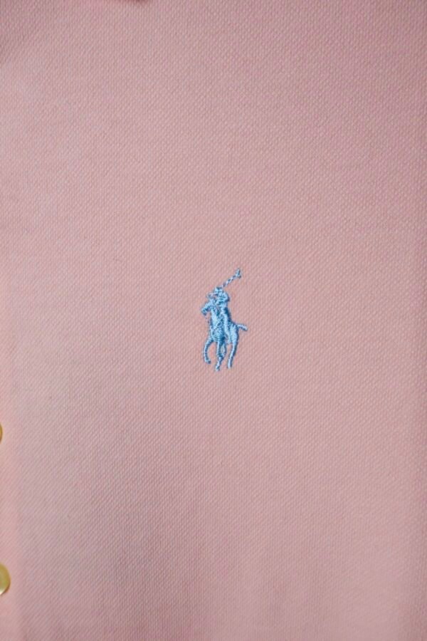 Ralph Lauren majica / light pink / collar - Slika 4