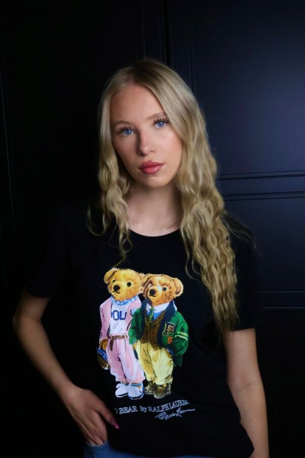 Ralph Lauren majica / Black / polo bear - Slika 2