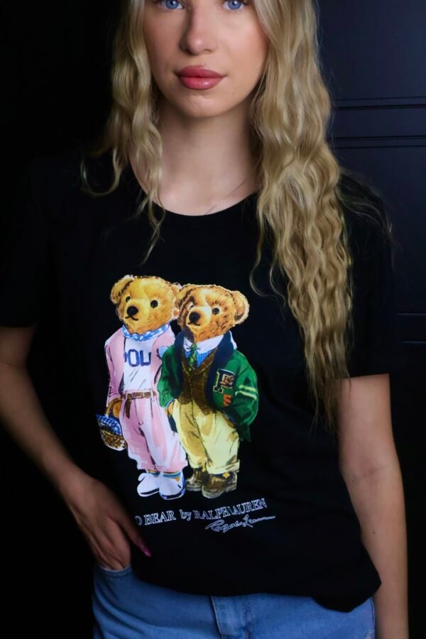 Ralph Lauren majica / Black / polo bear - Slika 3