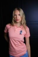 Ralph Lauren majica / light pink / collar / polo bear