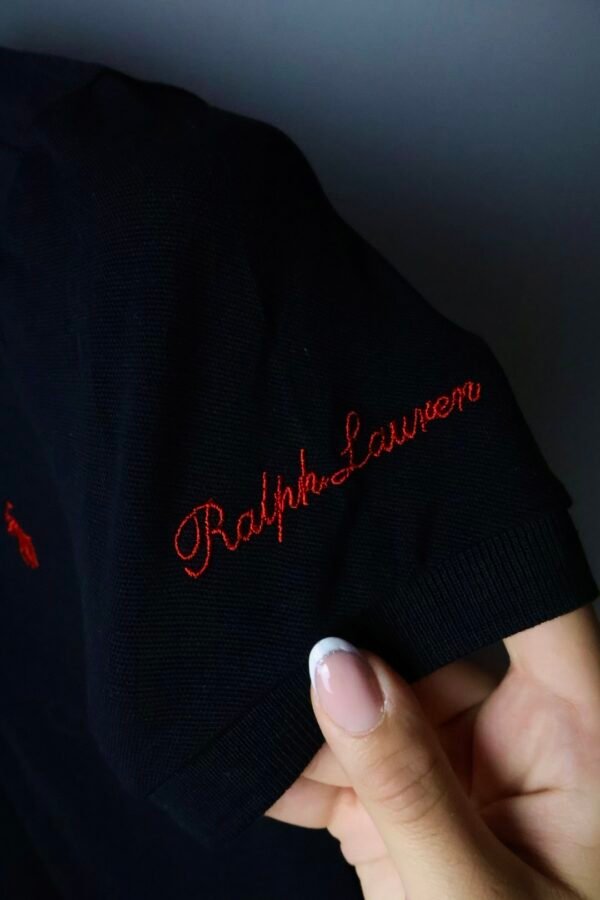 Ralph Lauren haljina / black / red Logo - Slika 3