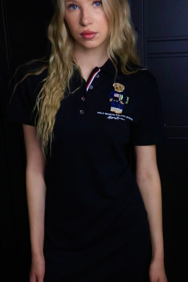 Ralph Lauren haljina / Black / Polo bear - Slika 3