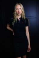 Ralph Lauren haljina / black / red Logo