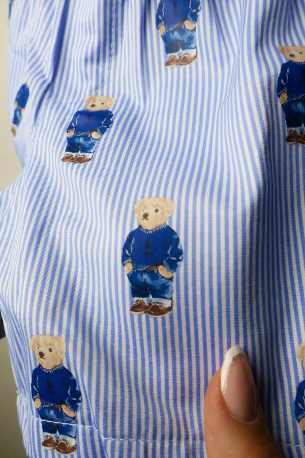 Komplet Ralph Lauren /  White / light blue / polo bear / Kids - Slika 6