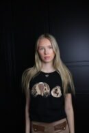 Palm Angels majica / Black / polo bear