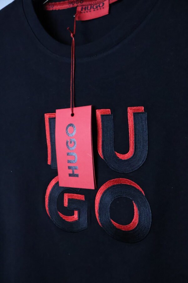 Hugo majica / Black / Red logo - Slika 4