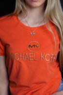 Michael Kors majica / Orange / Gold logo
