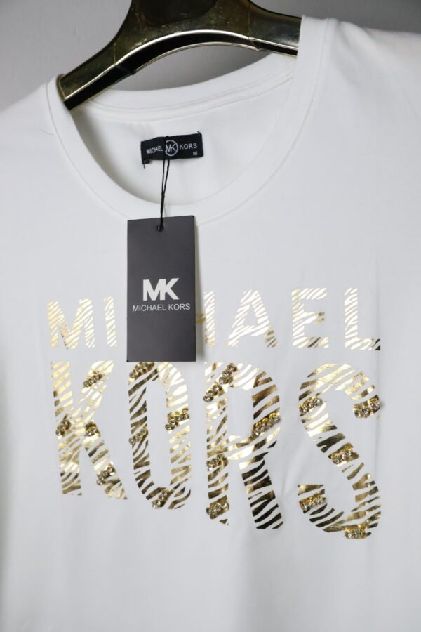 Michael Kors majica / White/ Gold logo - Slika 4