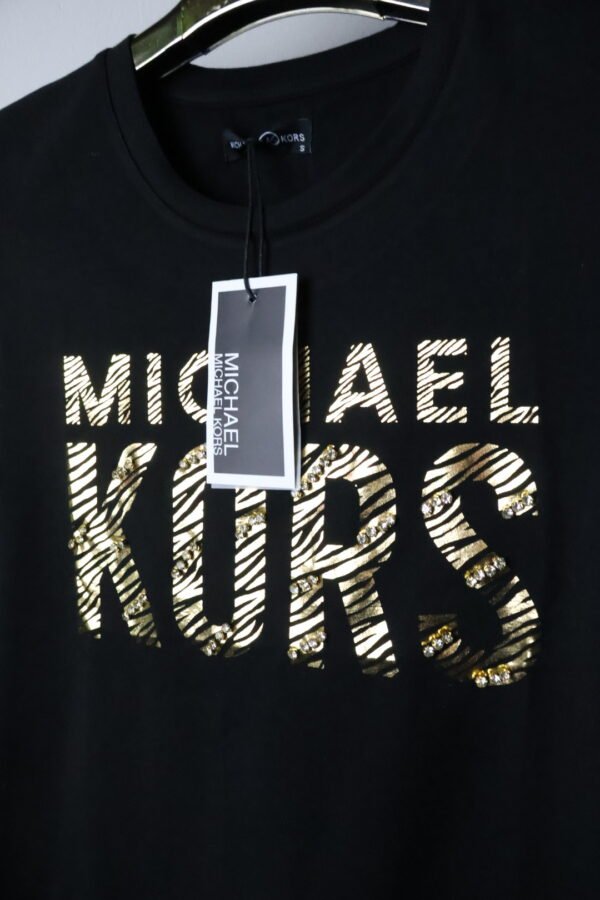 Michael Kors majica / Black / Gold logo - Slika 4