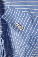 Miu Miu haljina / Blue / Black and white belt