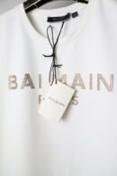 Balmain haljina / White / Gold Logo