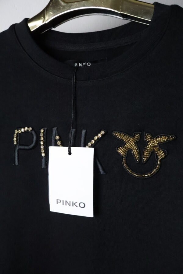 Pinko majica dugih rukava / Black / Black Logo - Slika 3
