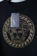 Versace majica dugih rukava / White / Gold Logo