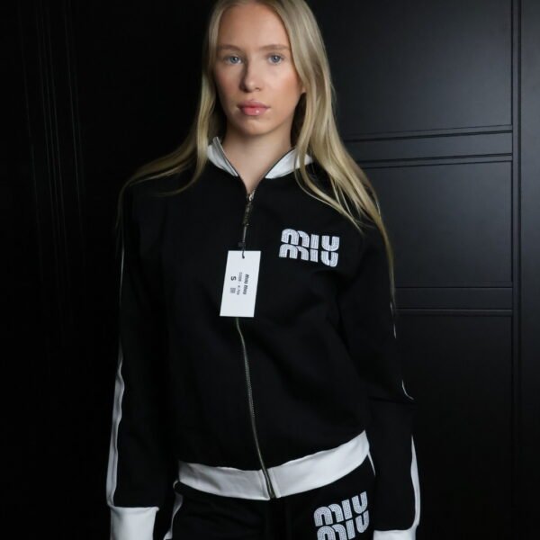 Miu Miu trenirka / Black/ White sleeve Logo