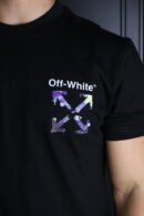 Majica Off-White kratki rukavi crna KAWS