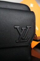 Louis Vuitton Noir Leather Pilot Wearable Wallet