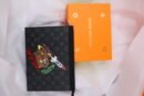 Louis Vuitton black cartoon logo bag