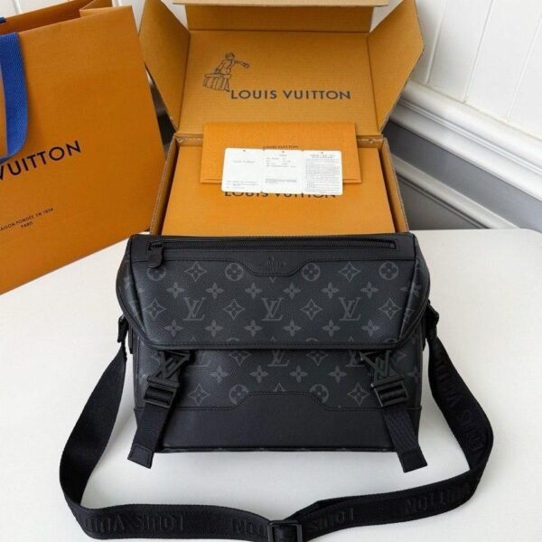 Louis Vuitton Monogram Eclipse Small Messenger Bag