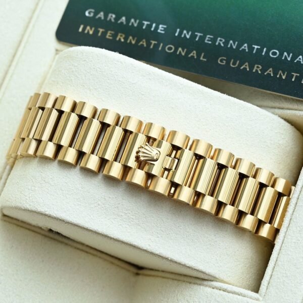 Rolex 36 Gold / Blue