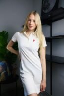 Ami haljina / White / Red Logo