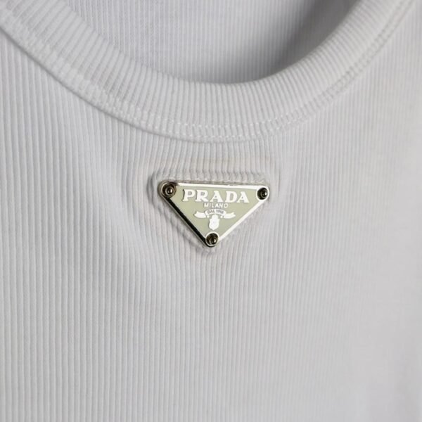 Prada majica bez rukava / White