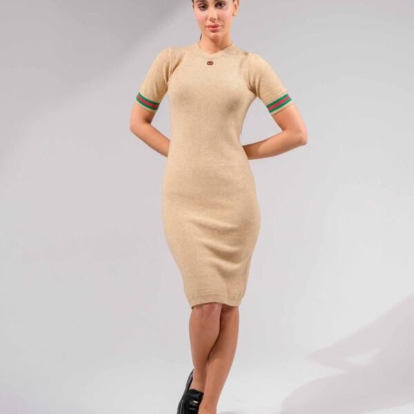 GUCCI haljina krem