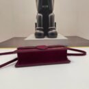 Jacquemus suede Class all-in-one shoulder crossbody bag red